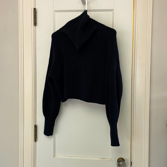 wild fable Sweaters - Black crop top turtleneck